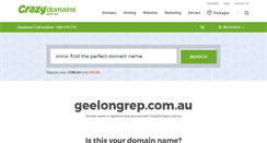Desktop Screenshot of geelongrep.com.au